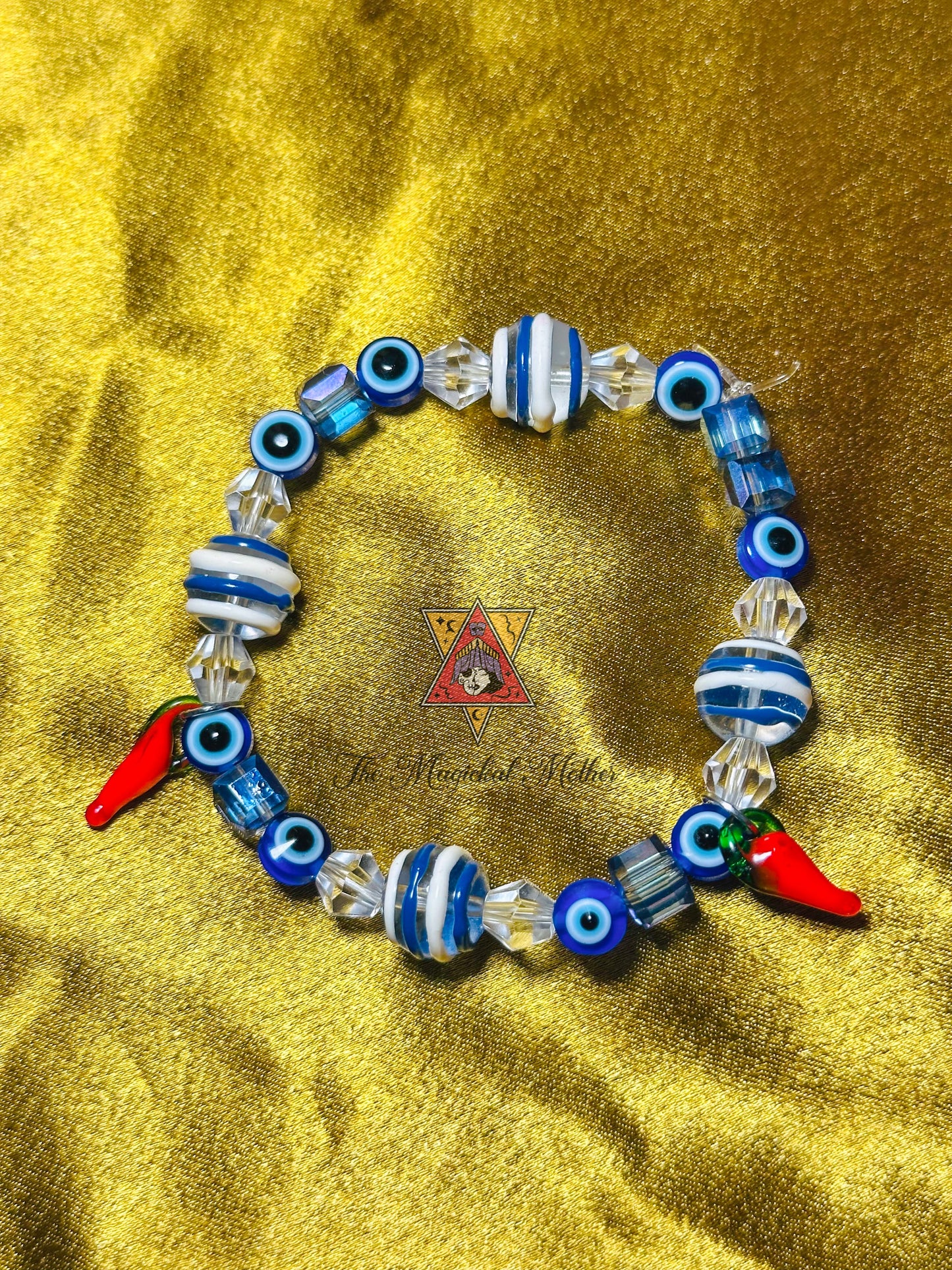 Evil Eye Shield Wristlet